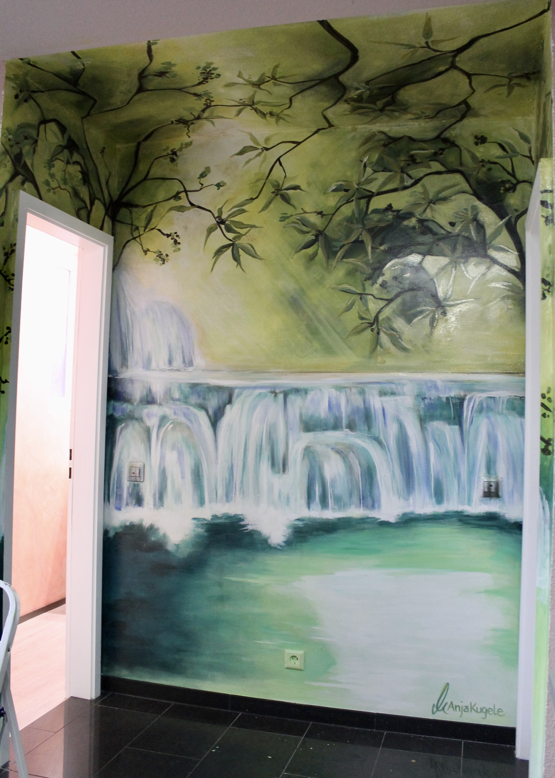 Kreative Wandgestaltung, Anja Kugele Künstlerin für Wandmalerei und Illustration