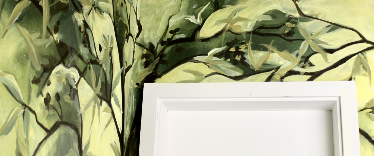 Dschungel im Hotel [Wandmalerei]