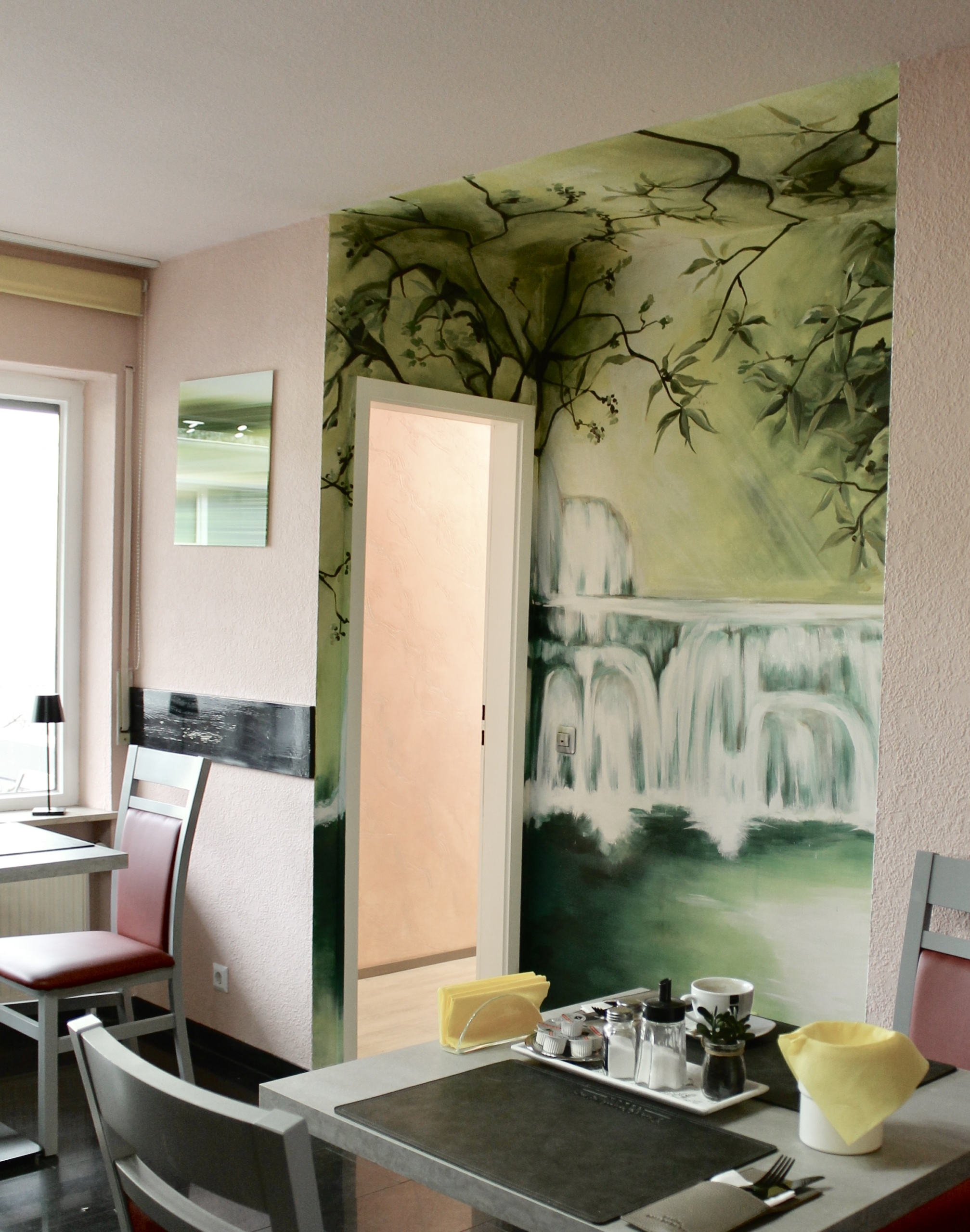 Wandmalerei im Hotel und Gastgewerbe von Anja Kugele in Karlsruhe
