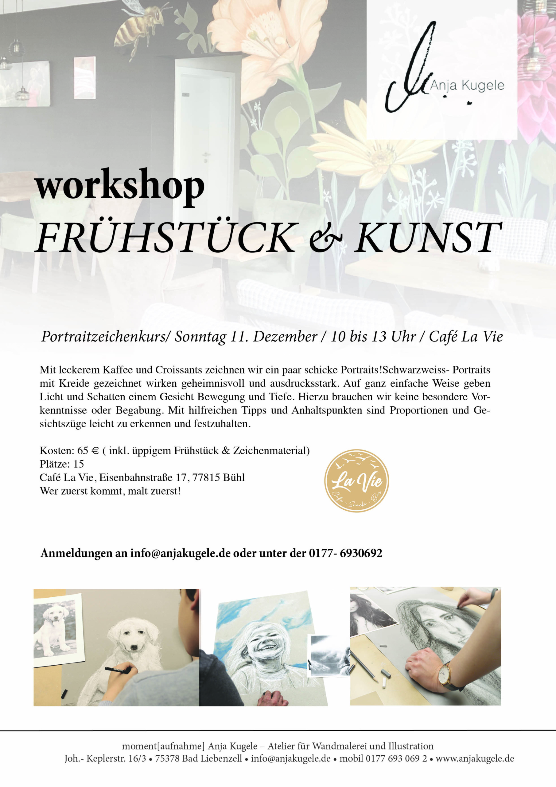 Kunstkurse mit Anja Kugele in Bühl