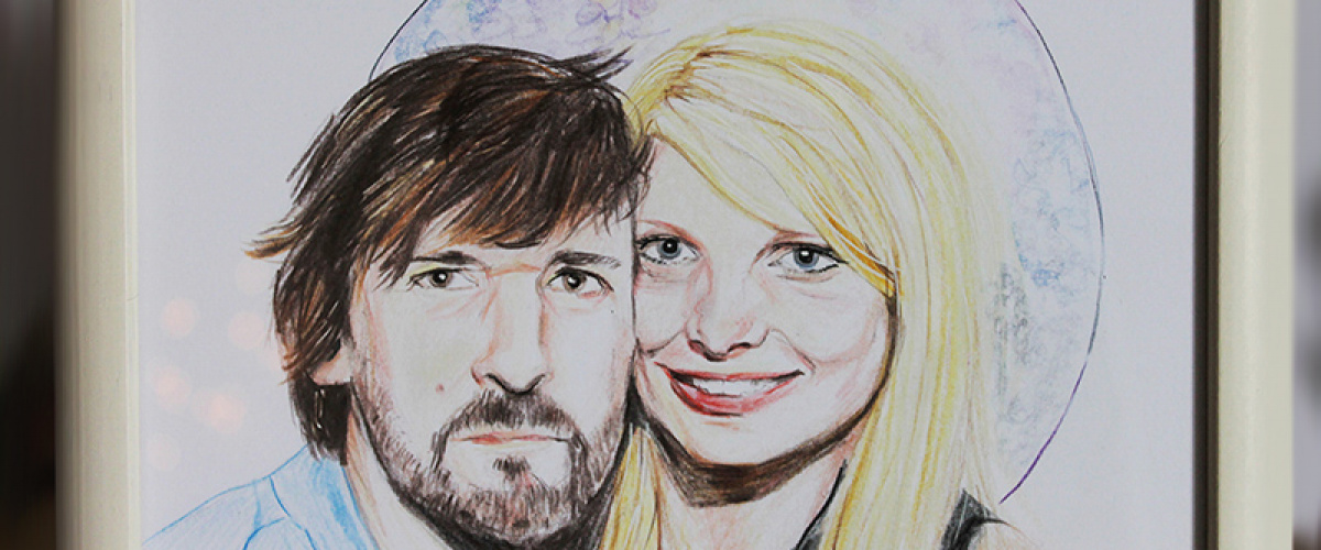 Bilder wie von Hand gezeichnet [Portraitzeichnung]