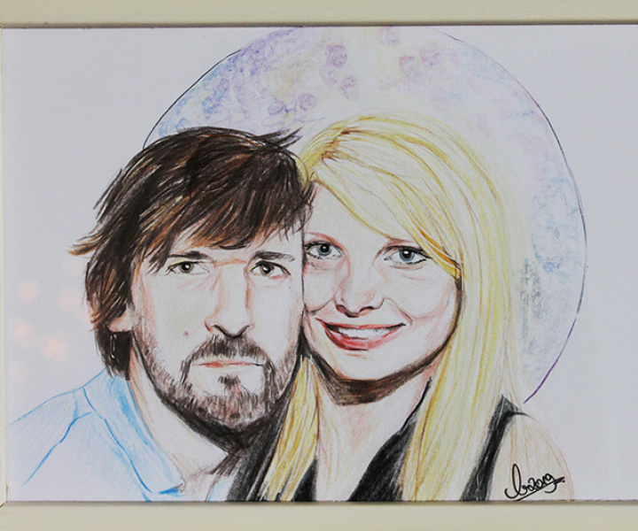 Bilder wie von Hand gezeichnet [Portraitzeichnung]