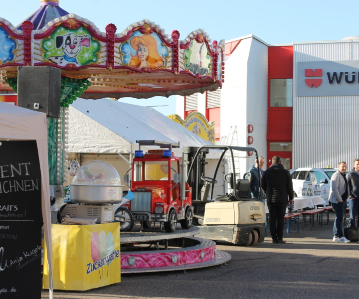 Eventzeichnen bei Würth [Portraitzeichnung]