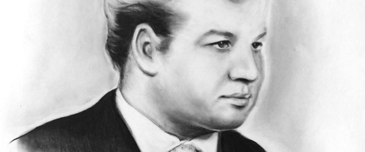 Nostalgie in schwarz-weiß [Portraitzeichnung]